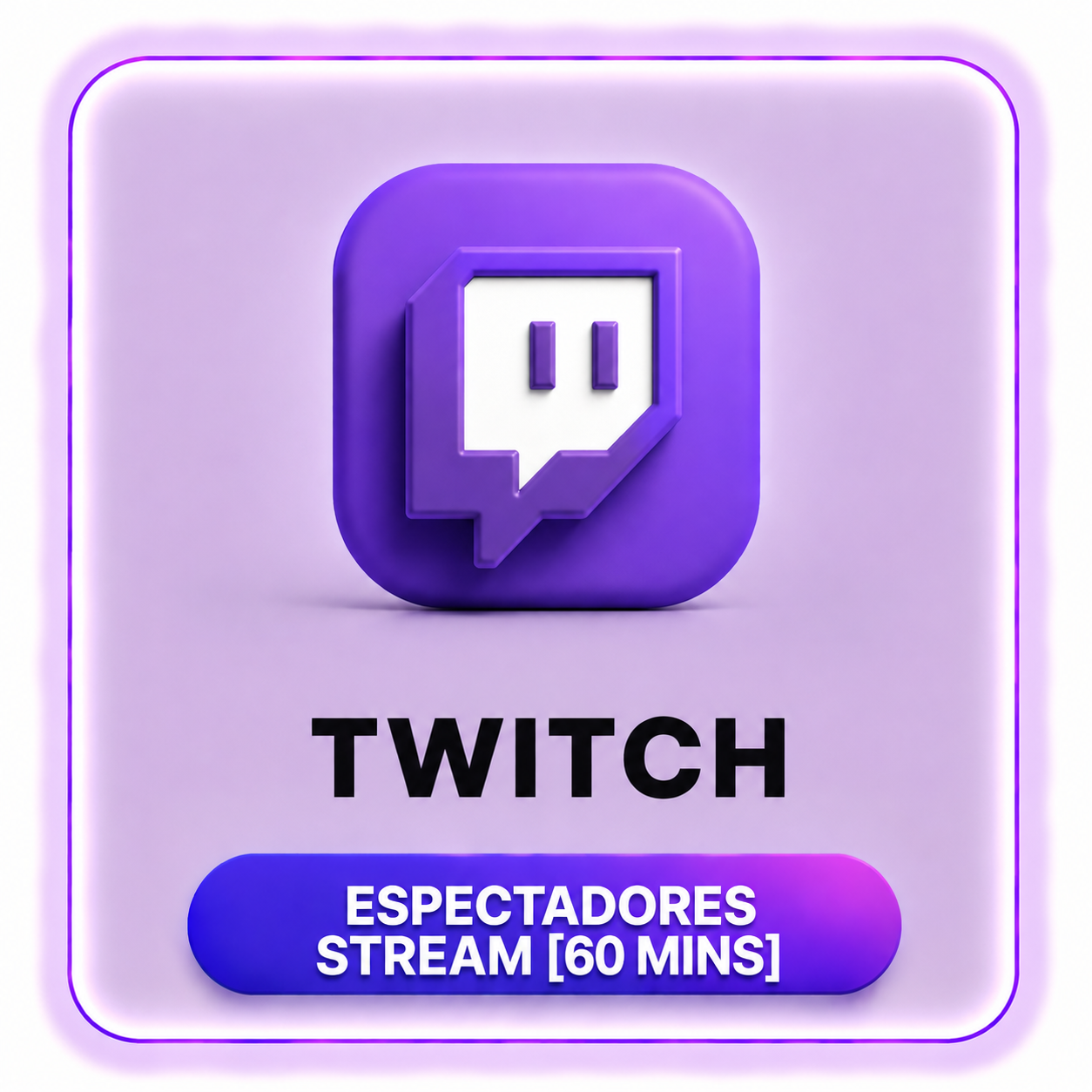 TWICH ESPECTADORES STREAM ( 60 MINS )