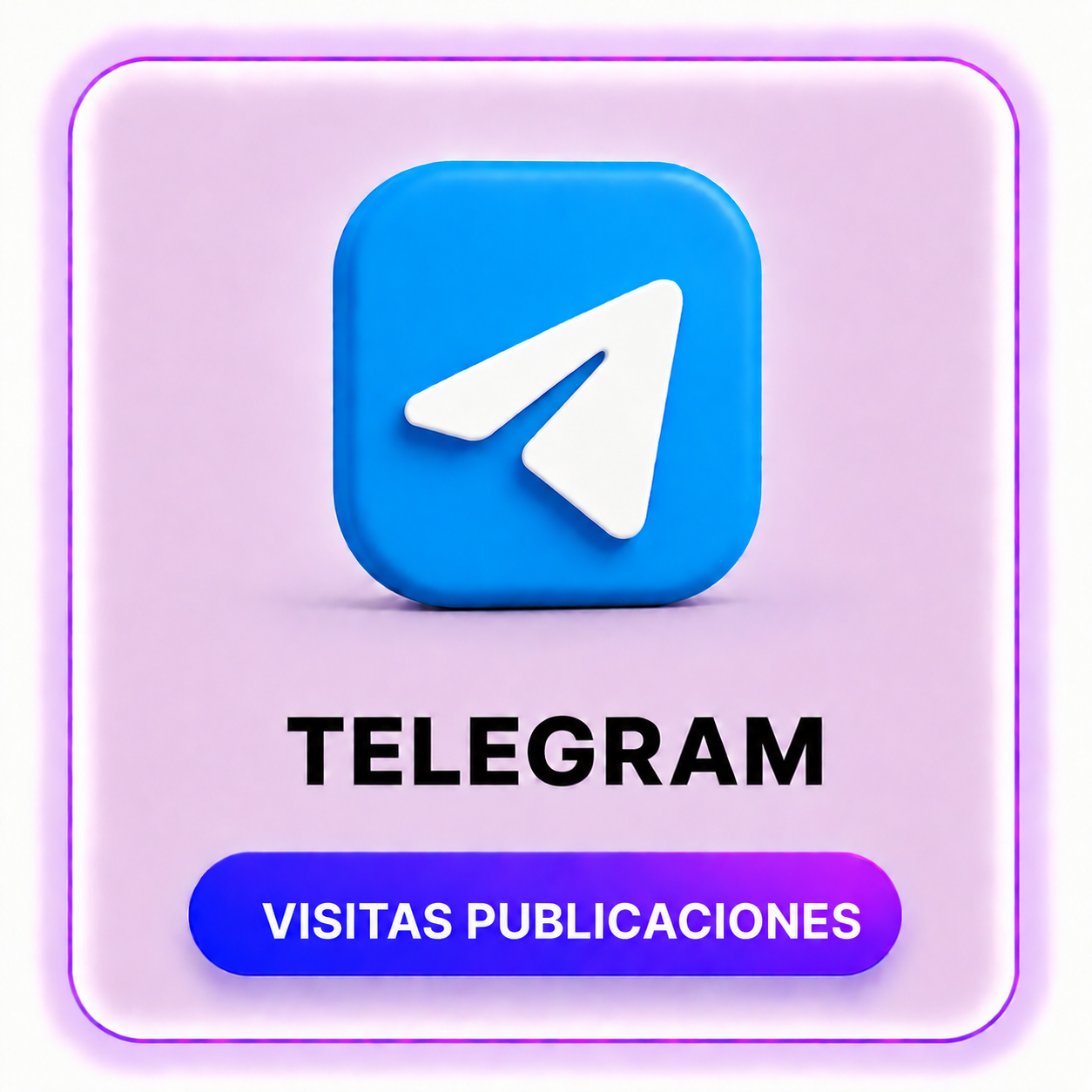 visitas publicaciones telegram