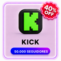50000 SEGUIDORES KICK