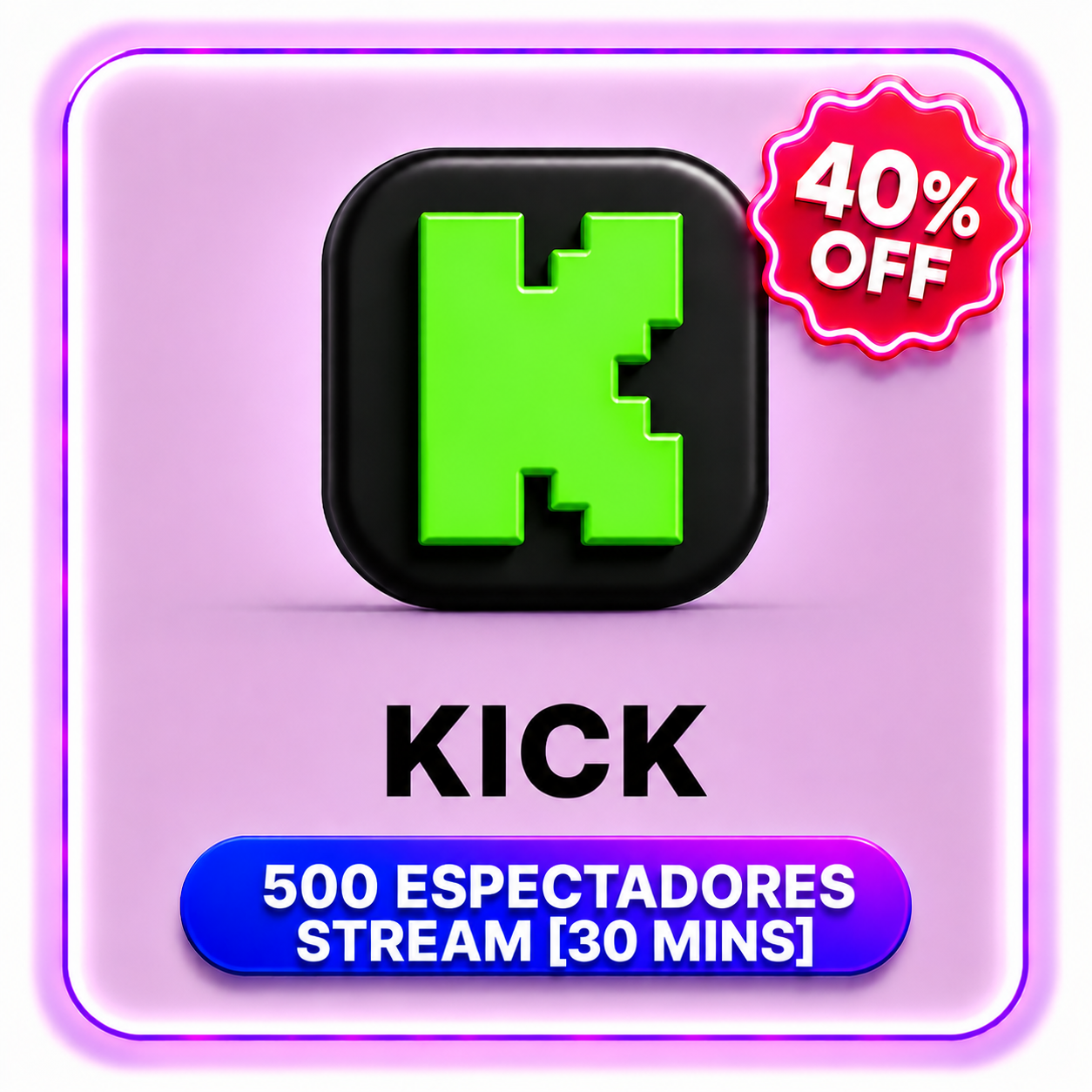 500 ESPECTADORES STREAM [30 MINS] KICK