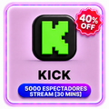 5000 ESPECTADORES STREAM [30 MINS] KICK