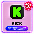 1000 ESPECTADORES STREAM [15 MINS] KICK
