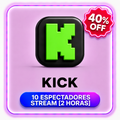 10 ESPECTADORES STREAM [2 HORAS] KICK