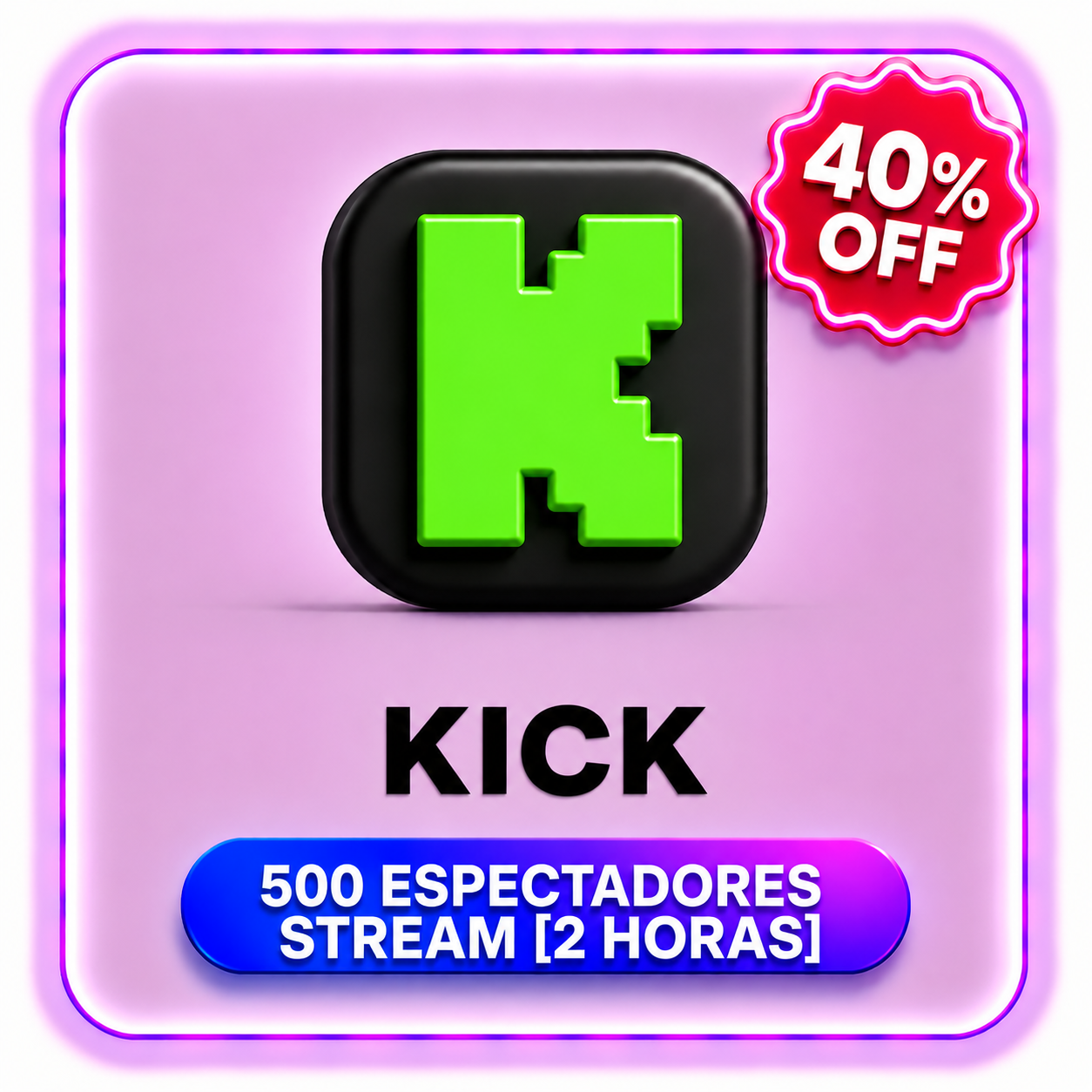 500 ESPECTADORES STREAM [2 HORAS] KICK