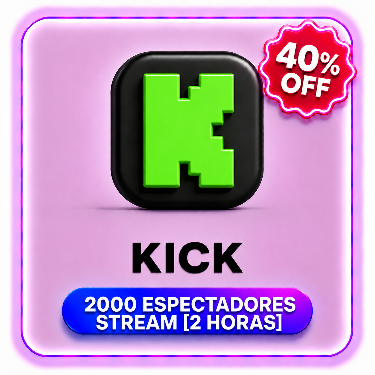 2000 ESPECTADORES STREAM [2 HORAS] KICK