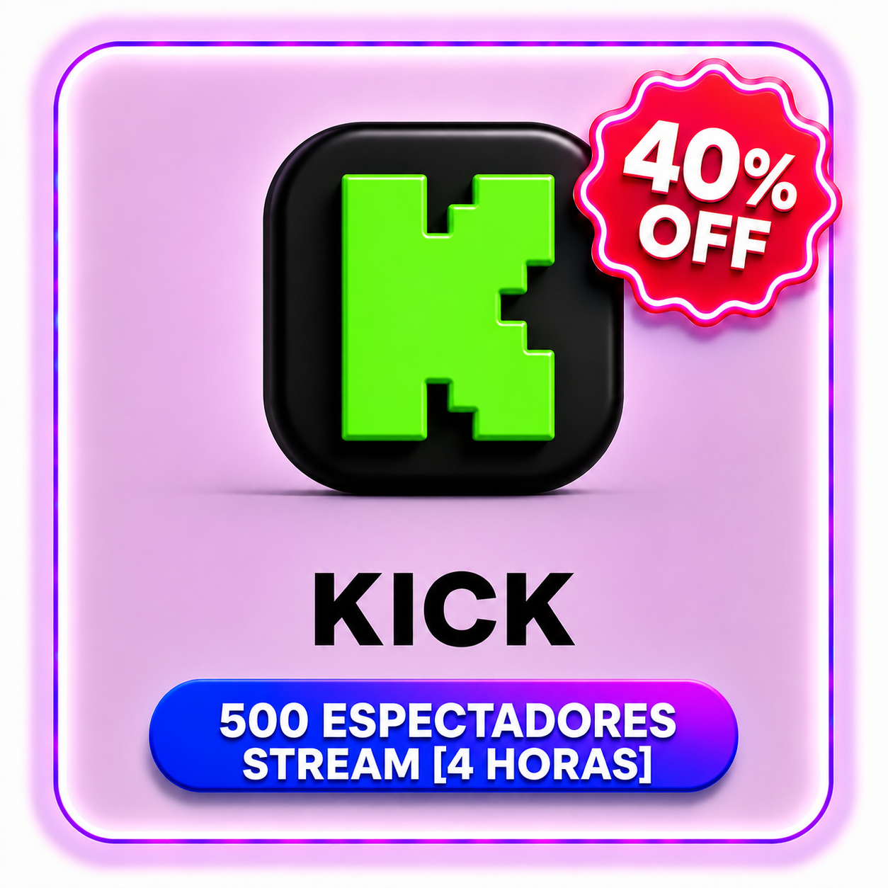 500 ESPECTADORES STREAM [4 HORAS] KICK