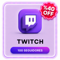 100 SEGUIDORES TWICH