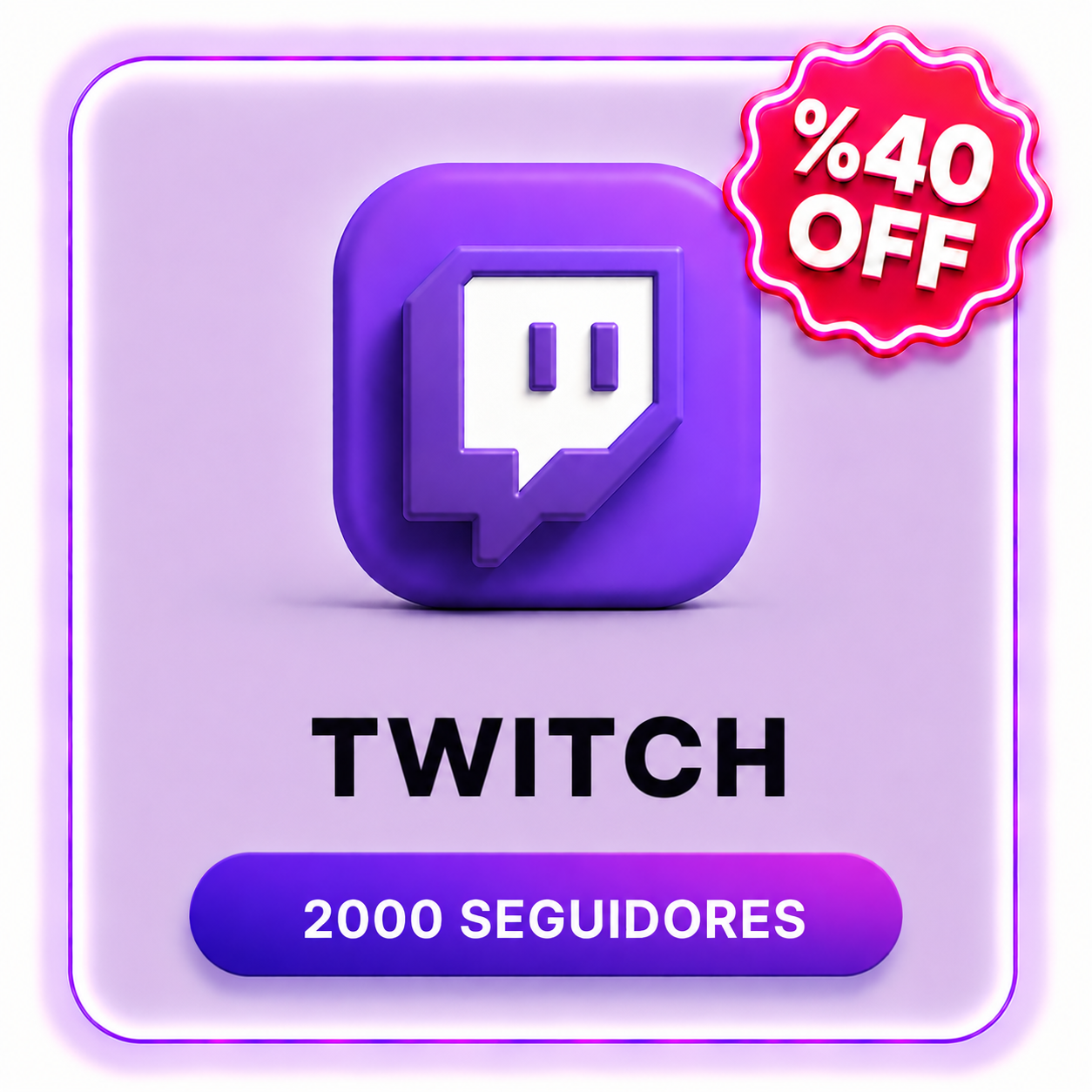 2000 SEGUIDORES TWICH