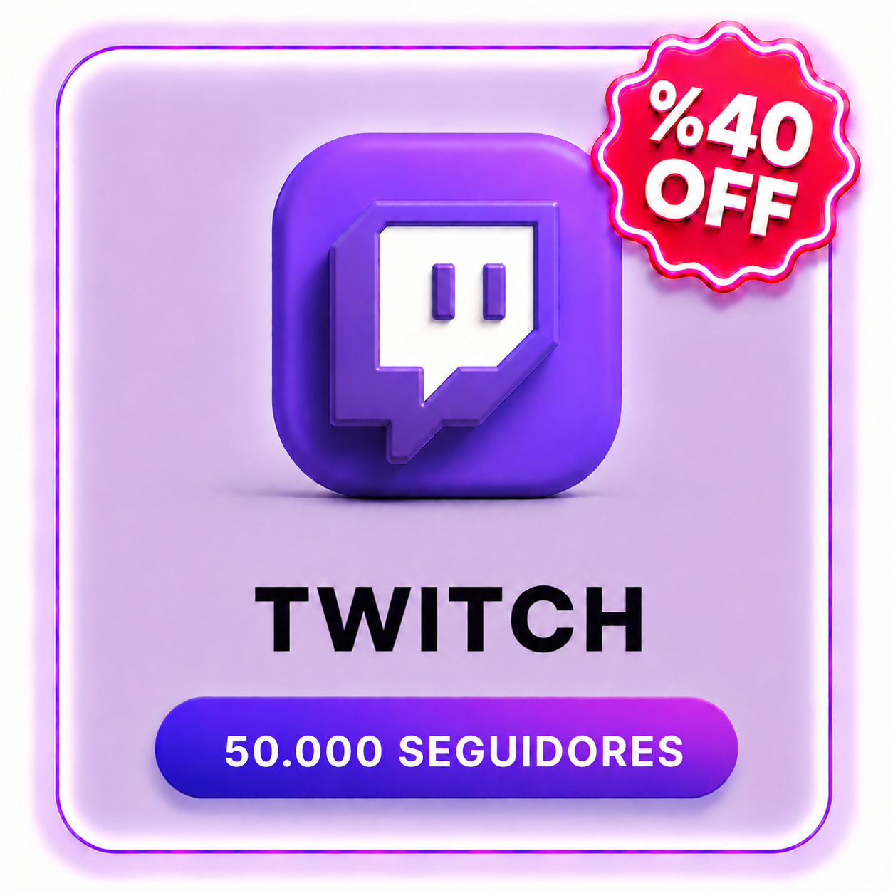 50000 SEGUIDORES TWICH
