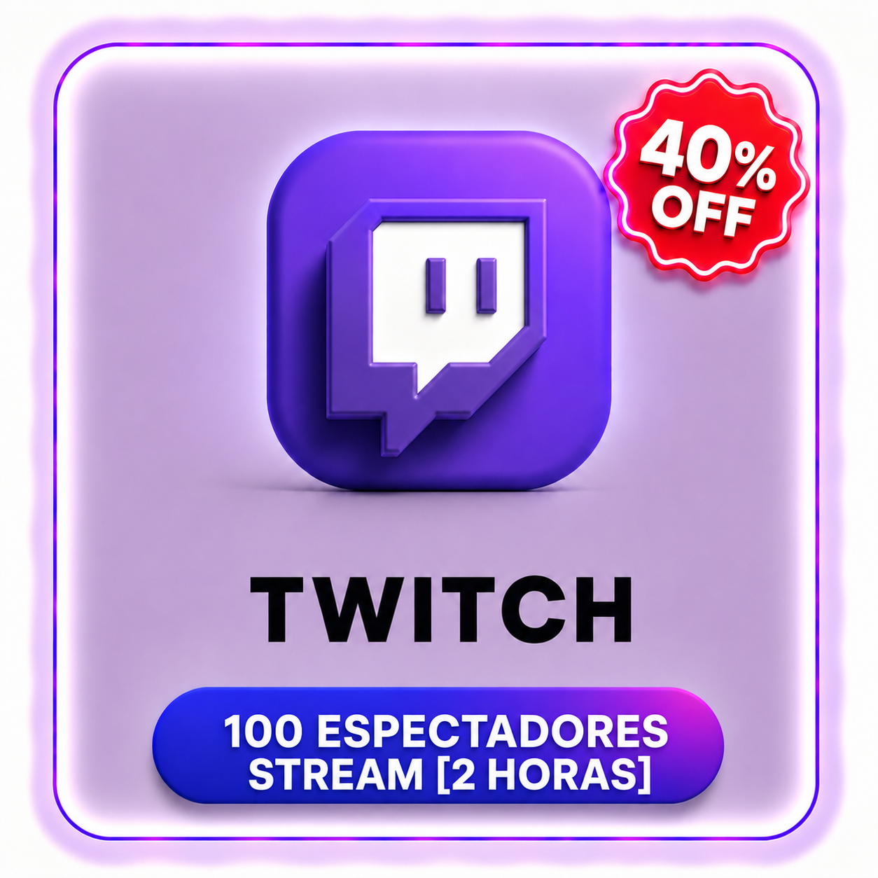 100 TWICH ESPECTADORES STREAM ( 2 HORAS )