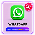 100 REACCIONES(CANAL) WHATSAPP