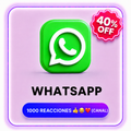 1000 REACCIONES(CANAL) WHATSAPP