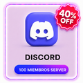 100 MIEMBROS SERVER DISCORD