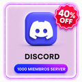 1000 MIEMBROS SERVER DISCORD