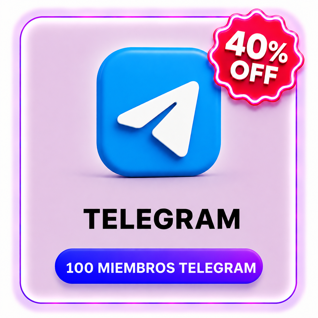 100 MIEMBROS TELEGRAM