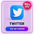 100 RETWEET TWITTER