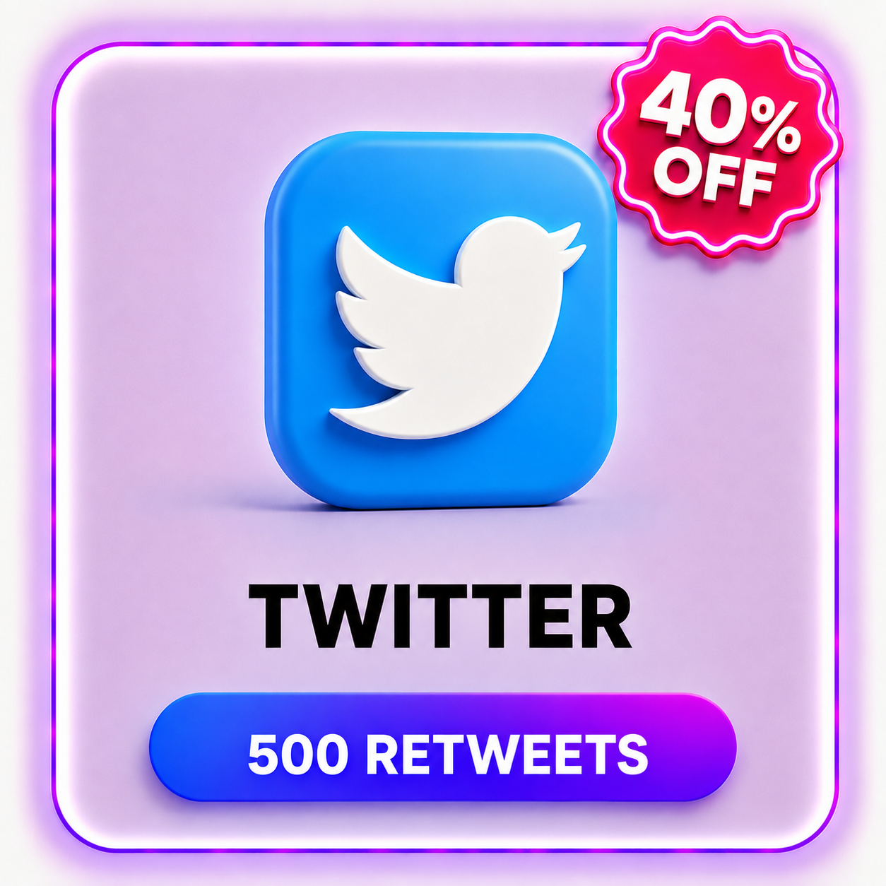500 RETWEET TWITTER