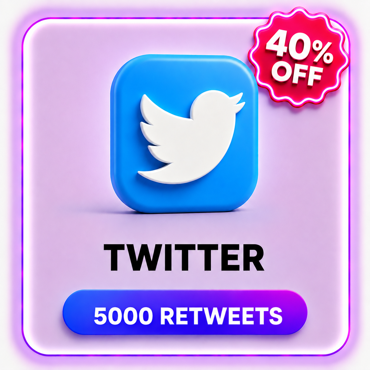 5000 RETWEET TWITTER