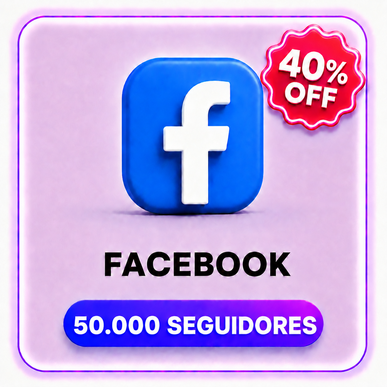 50.000 SEGUIDORES FACEBOOK