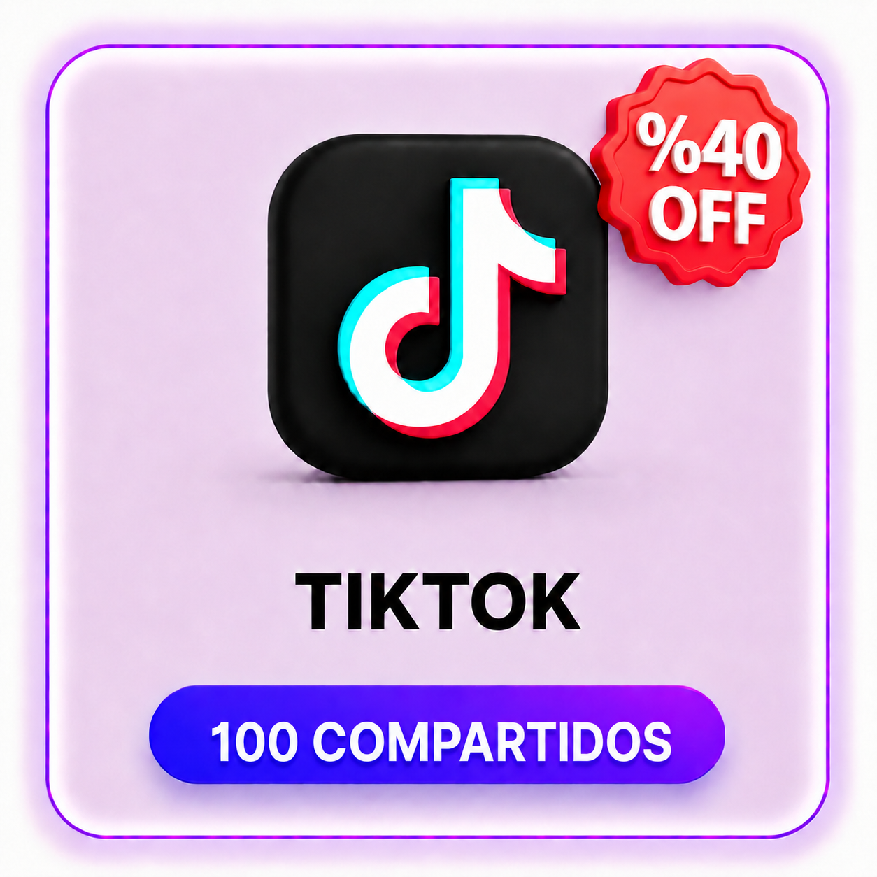 100 COMPARTIDOS TIKTOK