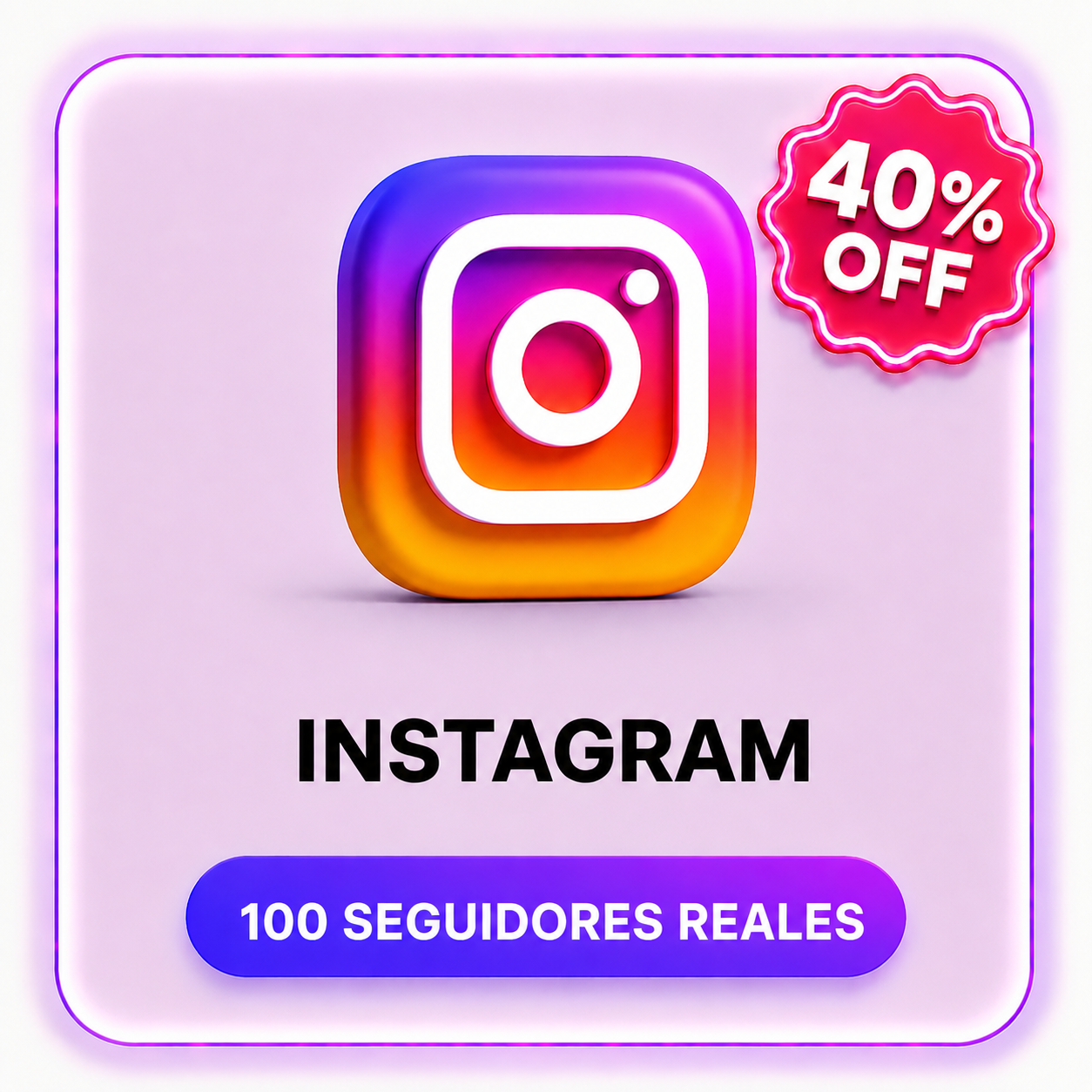 100 SEGUIDORES REALES INSTAGRAM