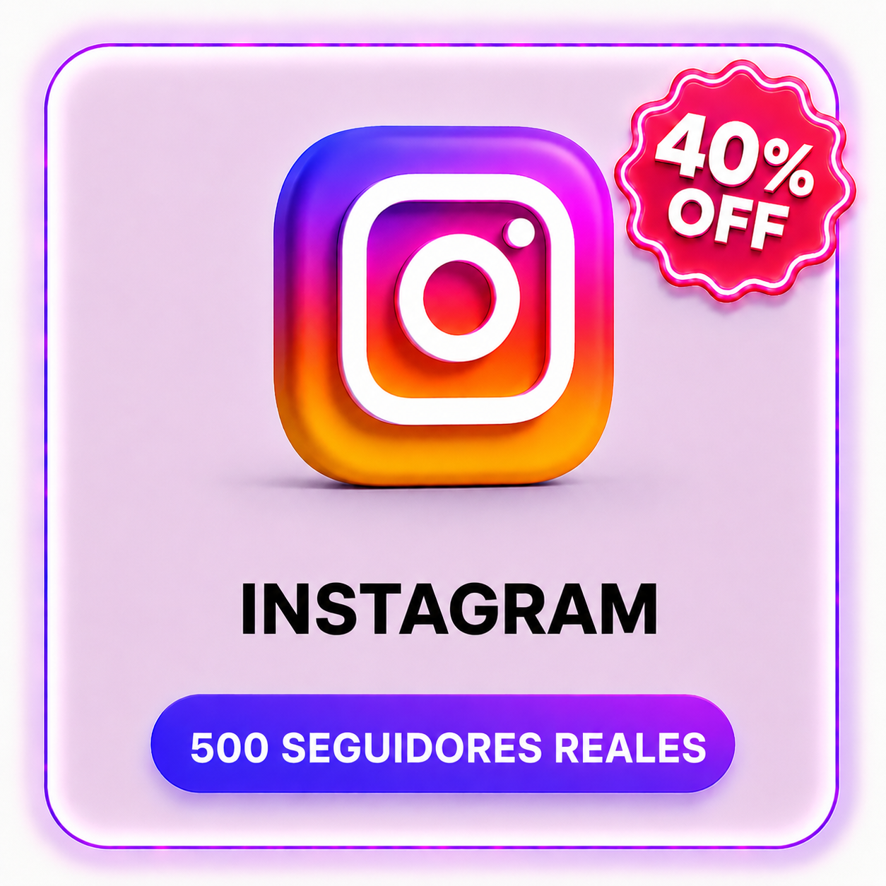500 SEGUIDORES REALES INSTAGRAM