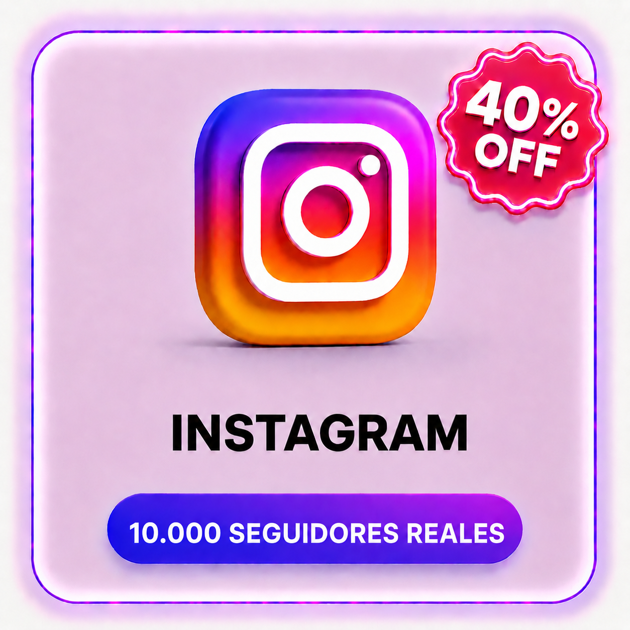 10000 SEGUIDORES REALES INSTAGRAM