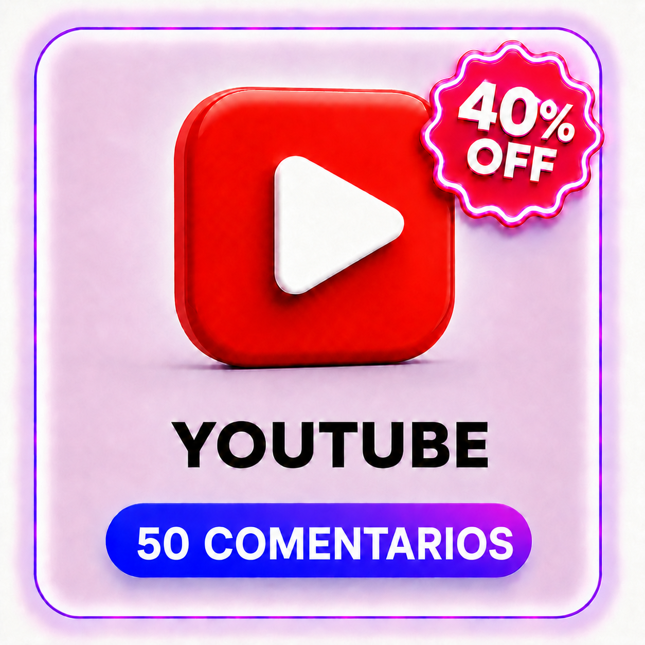 50 COMENTARIOS YOUTUBE