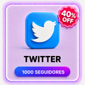 1000 SEGUIDORES TWITTER