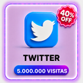 5000000 VISITAS TWITTER