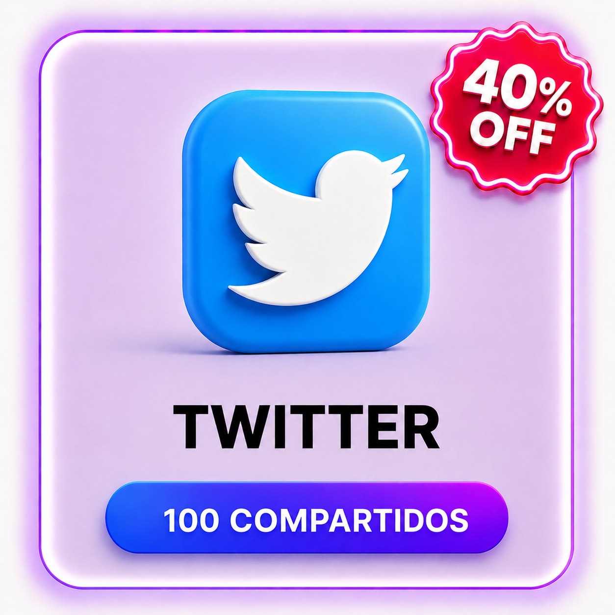 100 COMPARTIDOS TWITTER