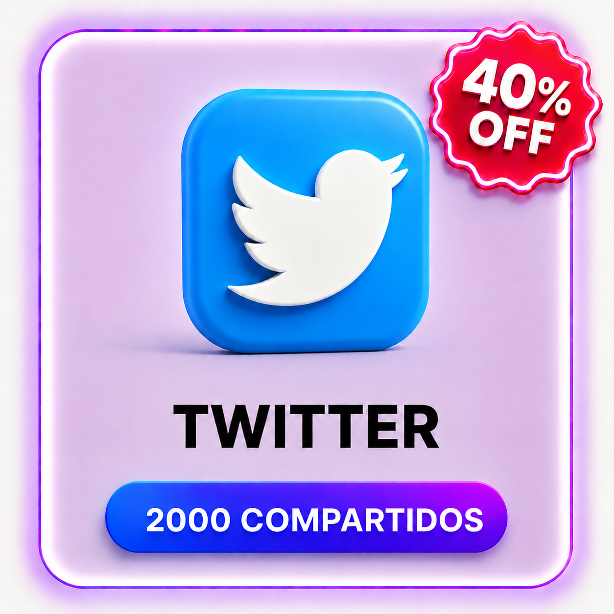 2000 COMPARTIDOS TWITTER