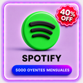 5000 OYENTES MENSUALES SPOTIFY